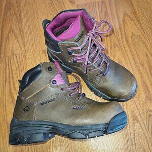 Wolverine Merlin 6" Waterproof Women's Hiking Boots - Outdoor Footwear Size 7.5W